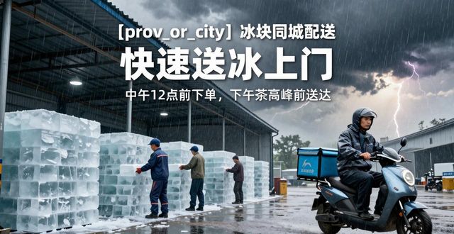 唐山冰块同城配送 快速送冰上门