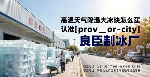 高温天气降温大冰块怎么买 认准唐山良臣制冰厂