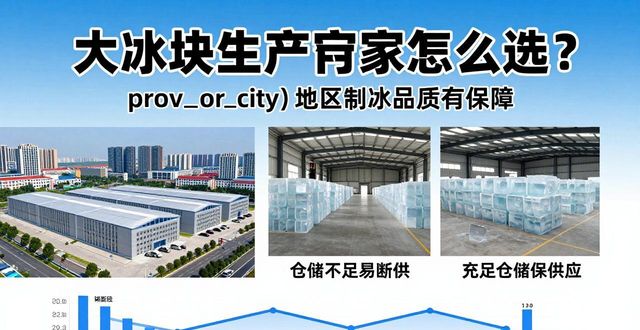 大冰块生产厂家怎么选？唐山地区制冰品质有保障