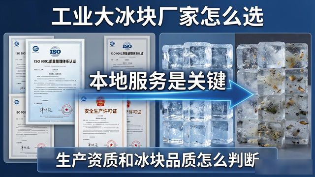 工业大冰块厂家怎么选？唐山本地服务是关键